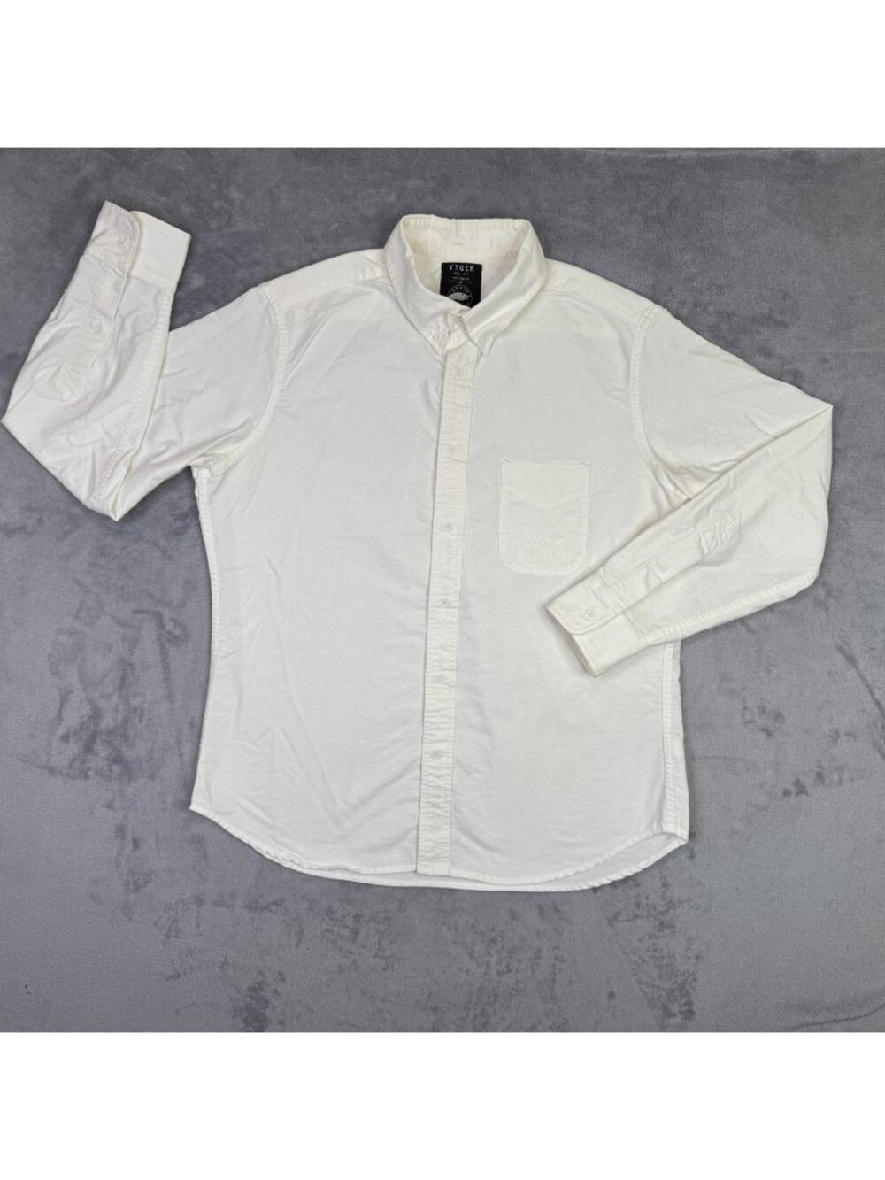 Goose Island Beer Shirt Mens 2XL White Button Down Casual Long Sleeve XXL